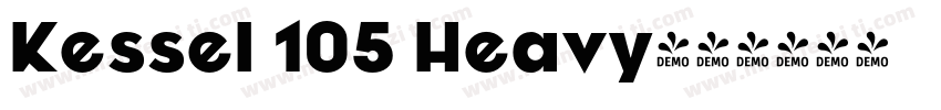 Kessel 105 Heavy字体转换